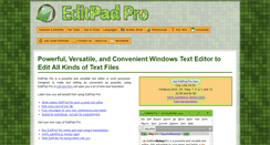 Desktop Screenshot of editpadpro.com